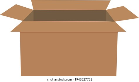 Abrir ilustración vectorial de cuadro en fondo blanco.