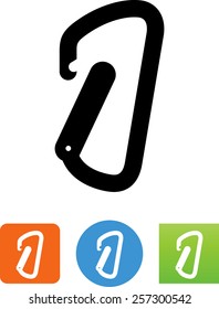 Open Carabiner Icon