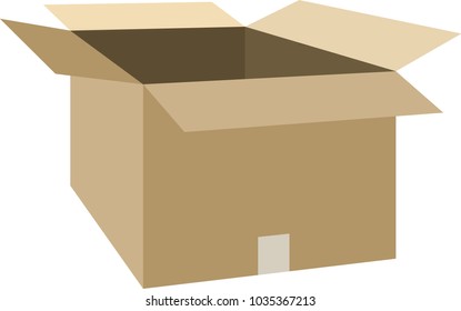 Open cardboard 4