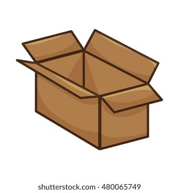 open carton box