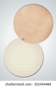 Open Circle Notebook Vector