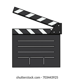 open clapperboard icon image 