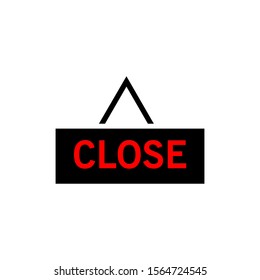 open / close icon design vector template