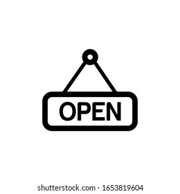 Open and Close Icon In Trendy  Design Vector Eps 10