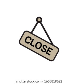 Open and Close Icon In Trendy  Design Vector Eps 10