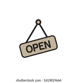 Open and Close Icon In Trendy  Design Vector Eps 10