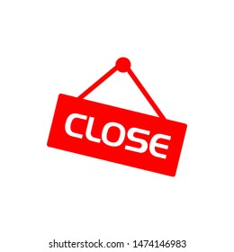 Open Close icon vector symbol illustration
