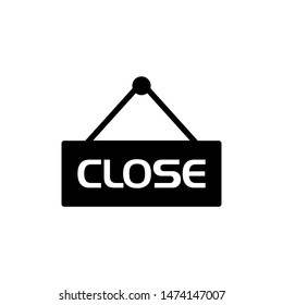 Open Close icon vector symbol illustration
