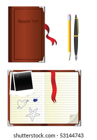 Open and close notebook