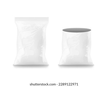 Abierto Y Cerrado, El Chaqueta Blanco Claro Está Aislado En Fondo Blanco. Vector EPS10