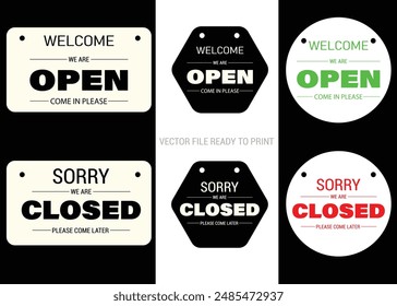 OPEN CLOSED TEMPLET FOR 
BRAND SHOPE