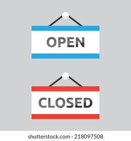 Open and Closed Vector Signs