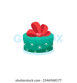  Cajas de regalo blancas abiertas y cerradas con lazo de cinta sedosa roja. Presente la caja con el resplandor dentro aislado en el fondo blanco.