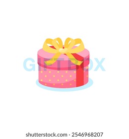  Open and closed white gift boxes with red silky ribbon bow. Present box with glow inside isolated on white background.