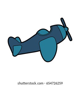 open cockpit mono plane icon image 