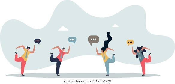 Comunicación abierta y pensamientos libres de la pareja. Compartir la vida y el empleo de las personas.