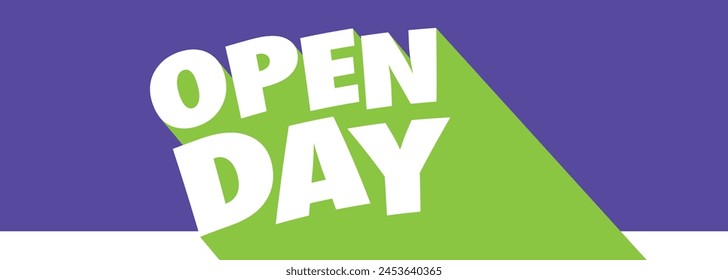 Open day with long shadow