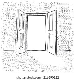 Door Drawing Images Stock Photos Vectors Shutterstock