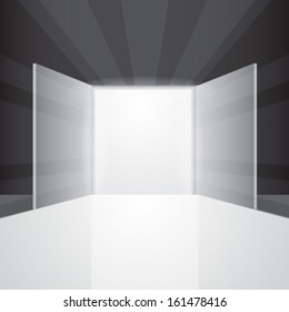 open door background