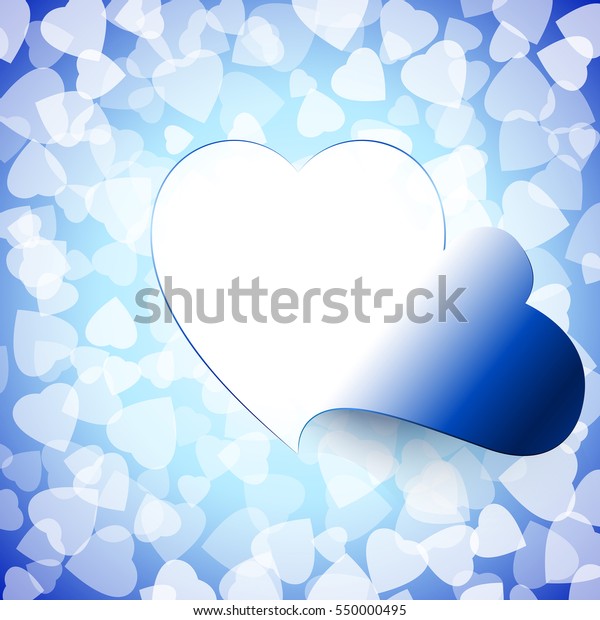 Open Door Heart Shape Cut Out Stock Vector Royalty Free 550000495