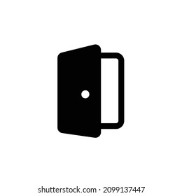 Abrir el icono de la puerta, eps 10