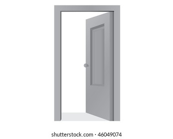 Open door (icon of exit, quit)
