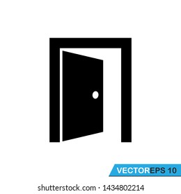 open door icon vector design illustration