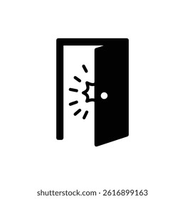 Open Door with Light for Opportunity