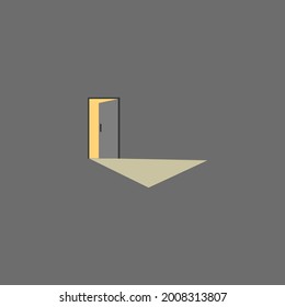 abrir la puerta con luz exterior
