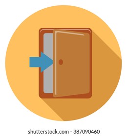 open door - login in icon