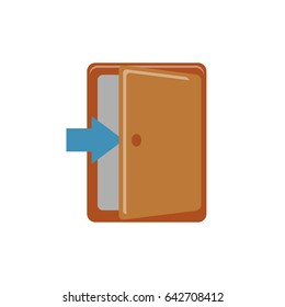 open door - login in icon