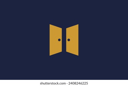 open door logo icon design vector design template inspiration