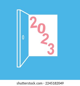 Abrir la puerta al nuevo año 2023