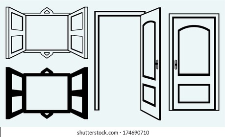House Front Door Open Cartoon High Res Stock Images Shutterstock
