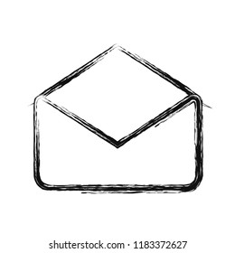 open email envelope message icon