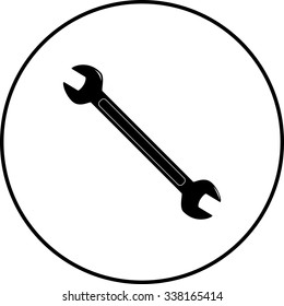 open end wrench symbol