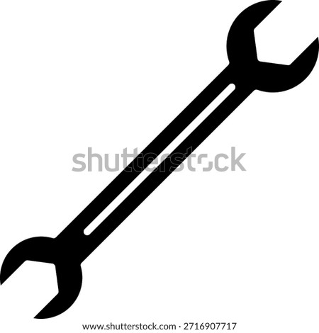 Open End Wrench Tool Icon