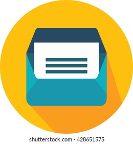 Open envelope