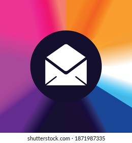 Open Envelope - App Icon Button