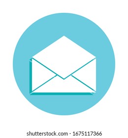Icono de placa de sobre abierto. Glifo simple, vector plano de iconos web para ui y ux, sitio web o aplicación móvil