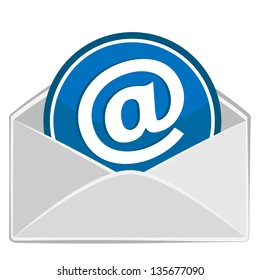 Open envelope. Email design