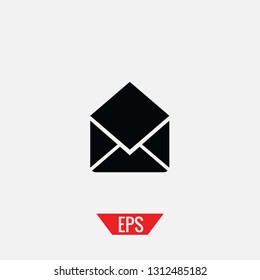 Open envelope icon