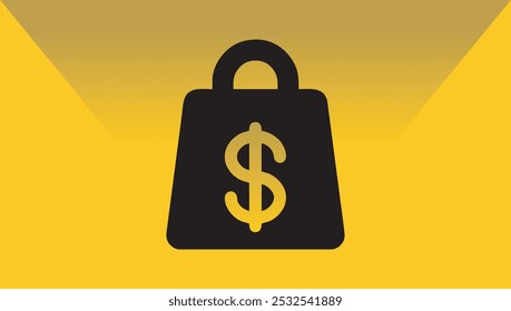 Open envelope icon with notification number alarm symbol isolated on yellow background. yellow bell sign with new subscriber for social media reminder. E-mail reminder 3d vector illustration style