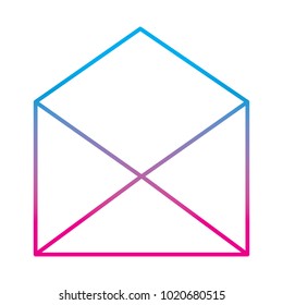 open envelope message letter communication