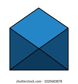 open envelope message letter communication