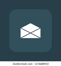 open envelope vector icon illustration 