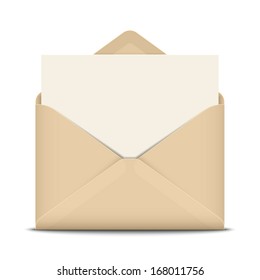 open envelope