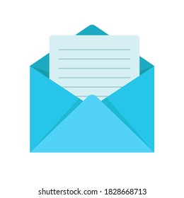 Open Envelope Vector Until You See The Contents Of The Internal Document Email Sending Ideas.