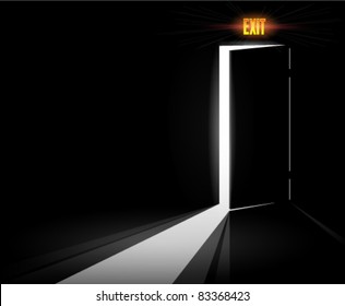 Open Exit Door