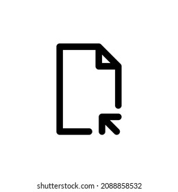 Abrir el estilo de la línea de carpetas de iconos 